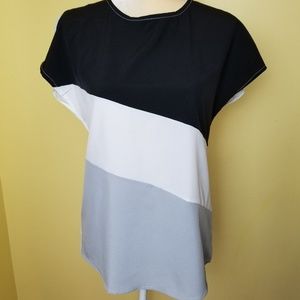 Meaneor Women's Loose Casual short sleeve  Top